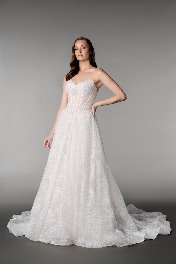 55244 - lined Wedding Dress