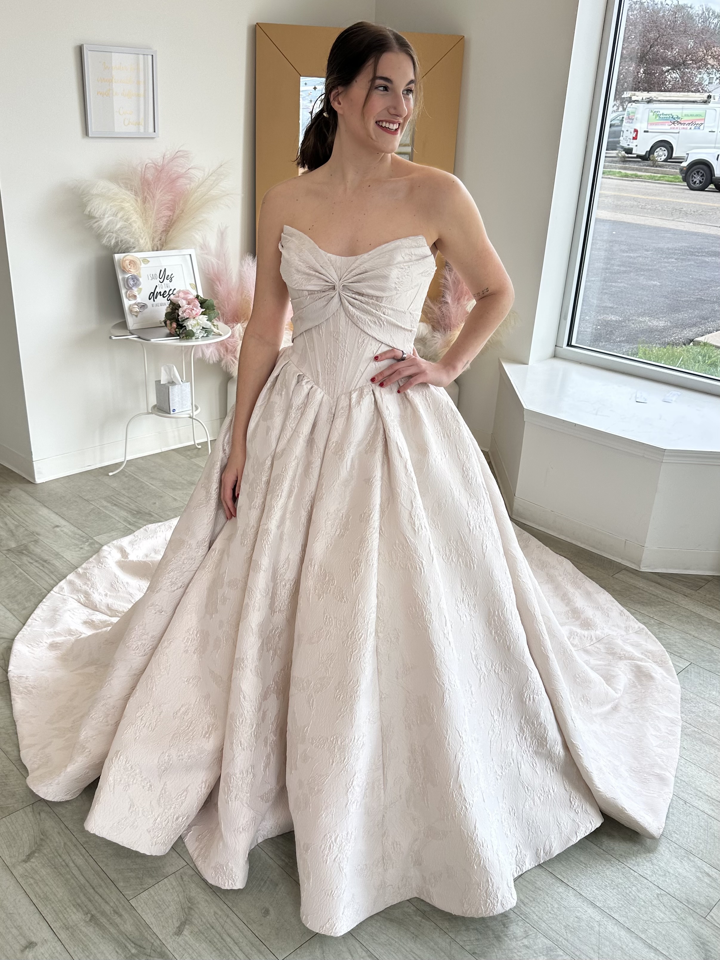 Disney Fairy Tale Weddings bridal gown, style D431 — Aurora