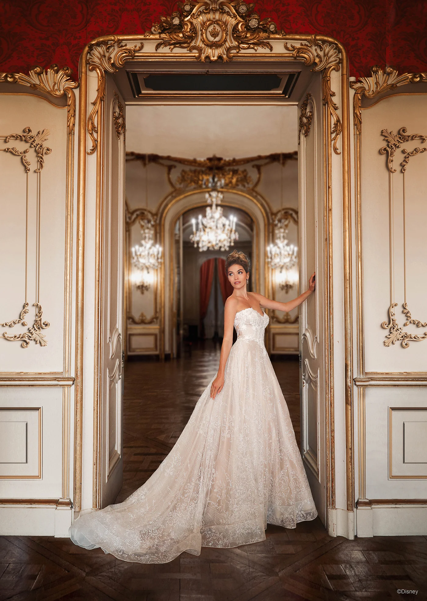 Disney Fairy Tale Weddings bridal gown, style D363 — Cinderella
