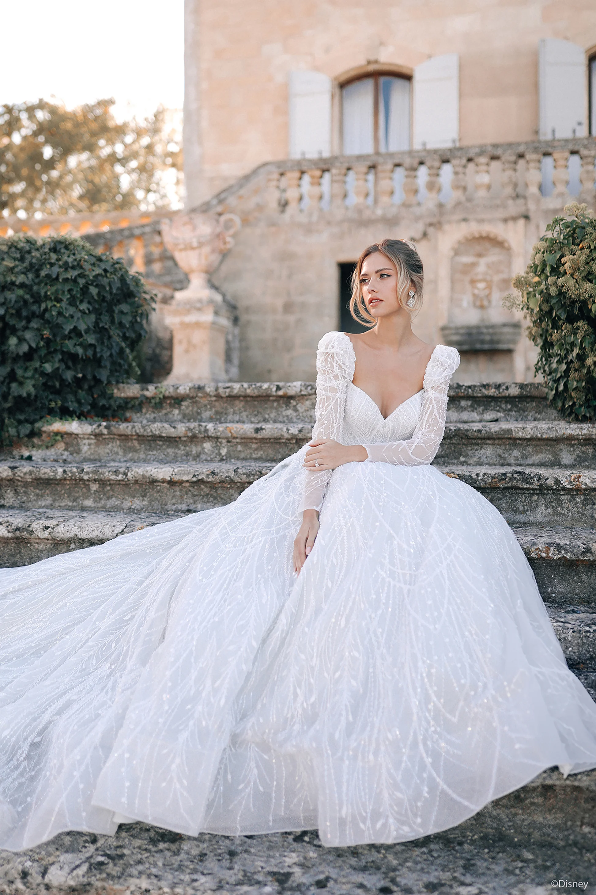 Disney Fairy Tale Weddings bridal gown, style DP423 — Cinderella