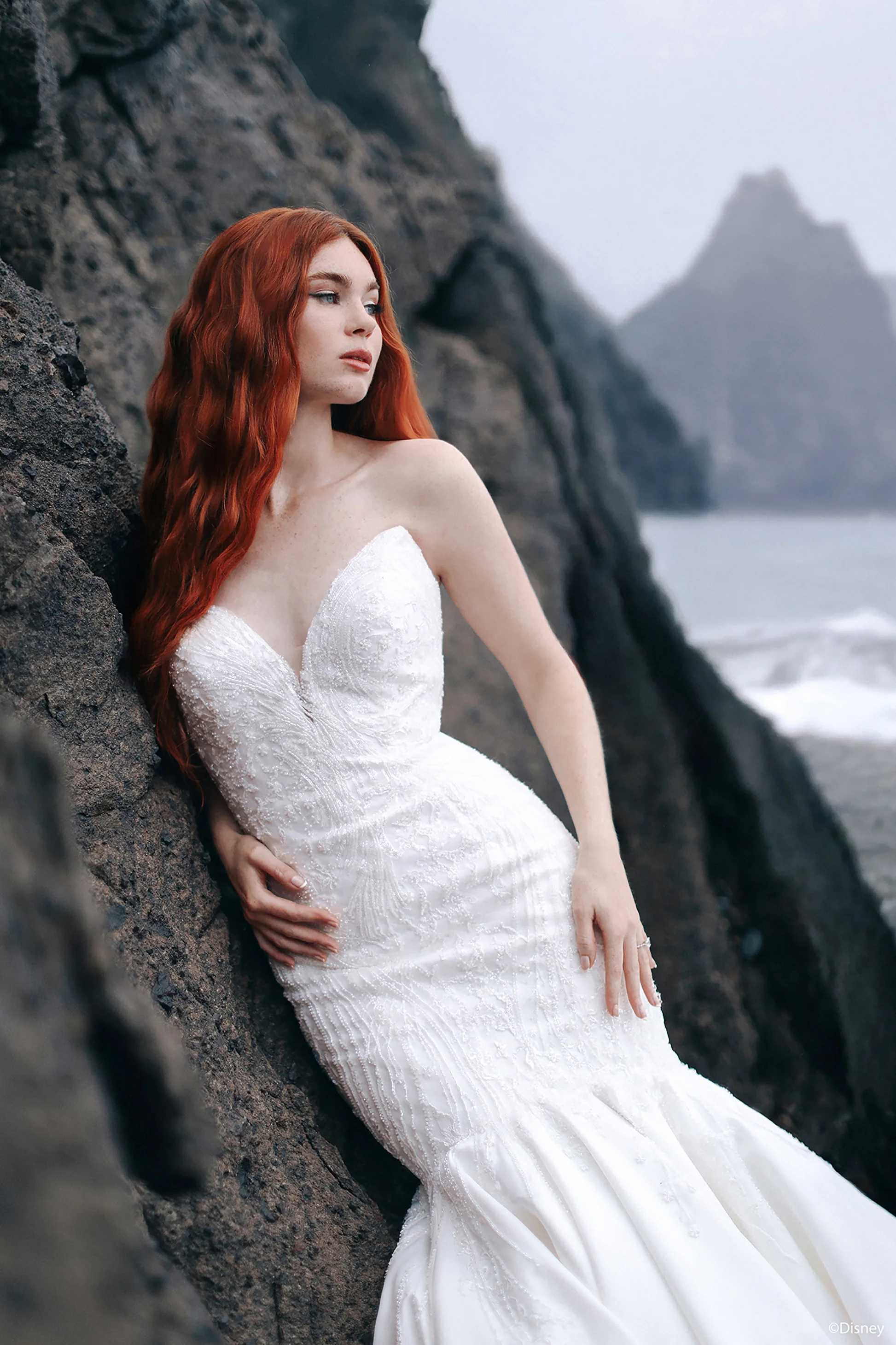 Disney Fairy Tale Weddings bridal gown, style D430 — Ariel