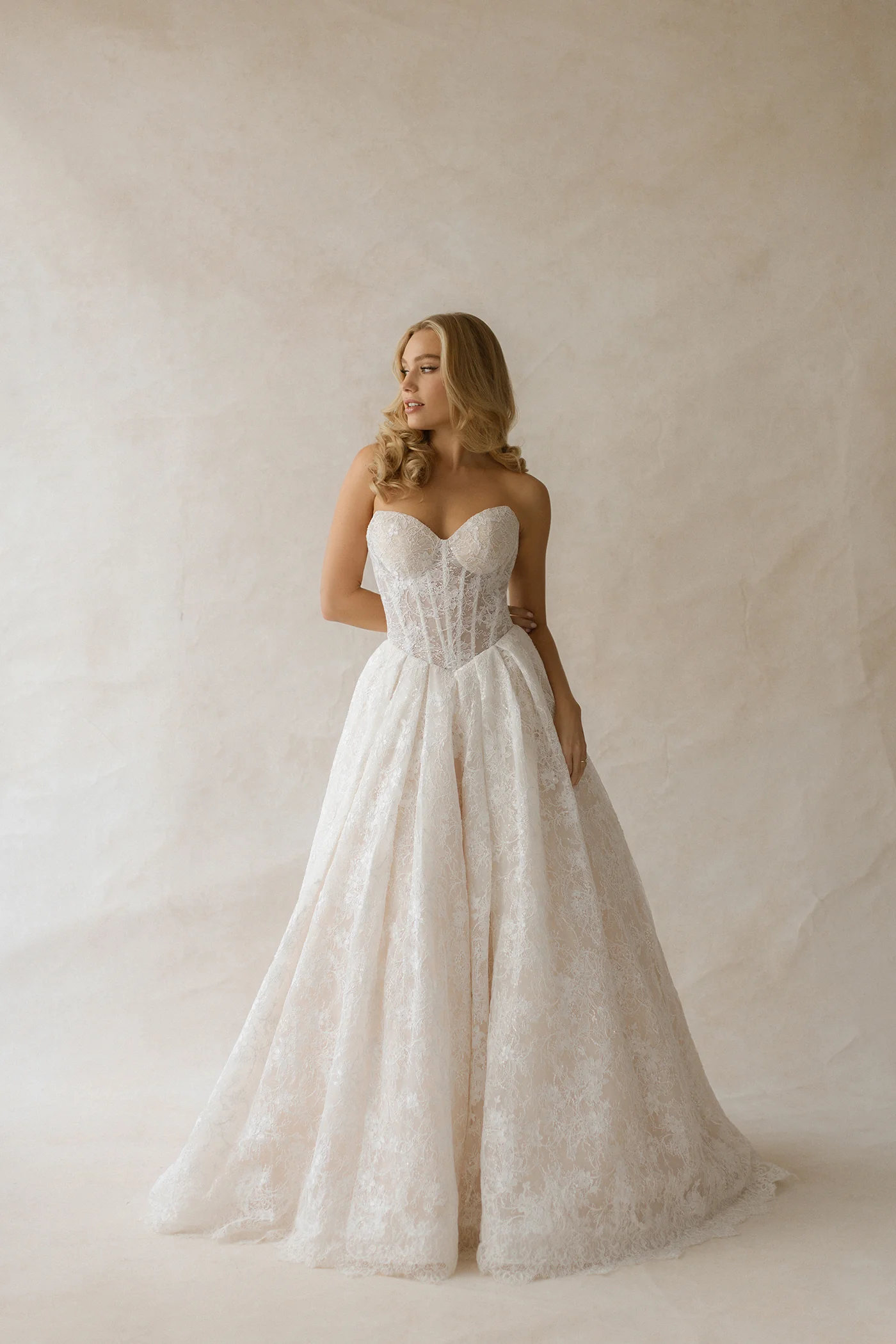Abella bridal gown, style E550L — Carrington