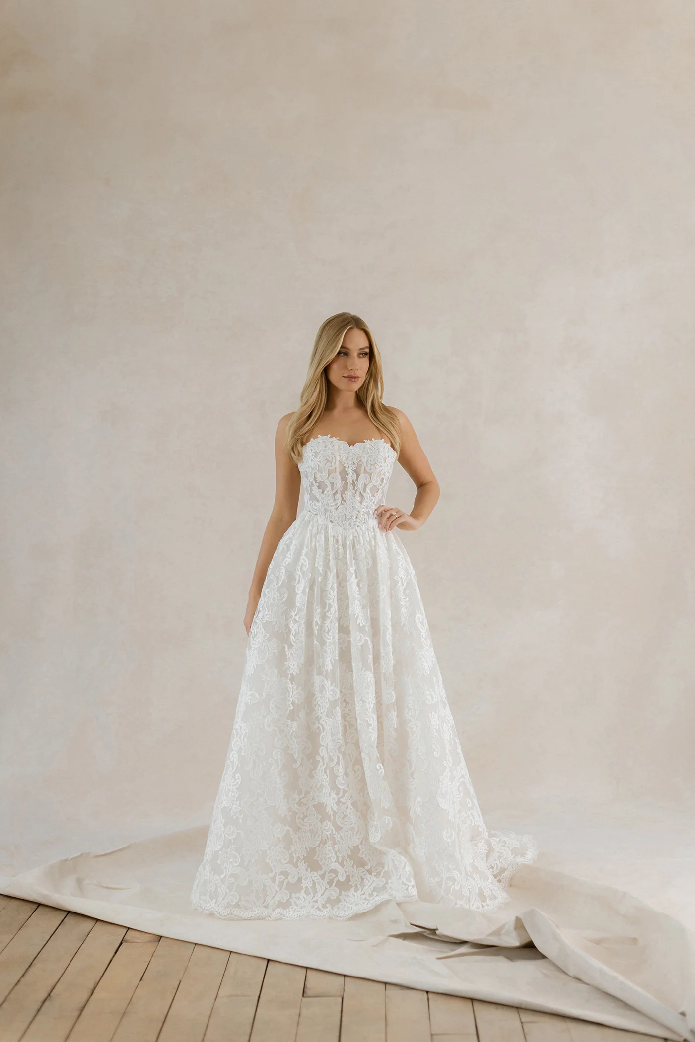 Abella bridal gown, style E577L — Milano