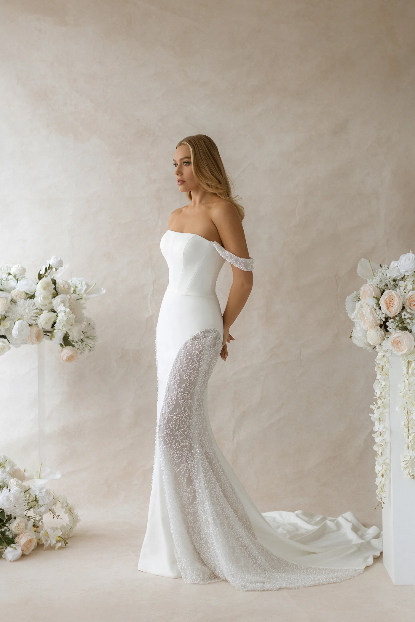 Abella bridal gown, style E568L — Anderson