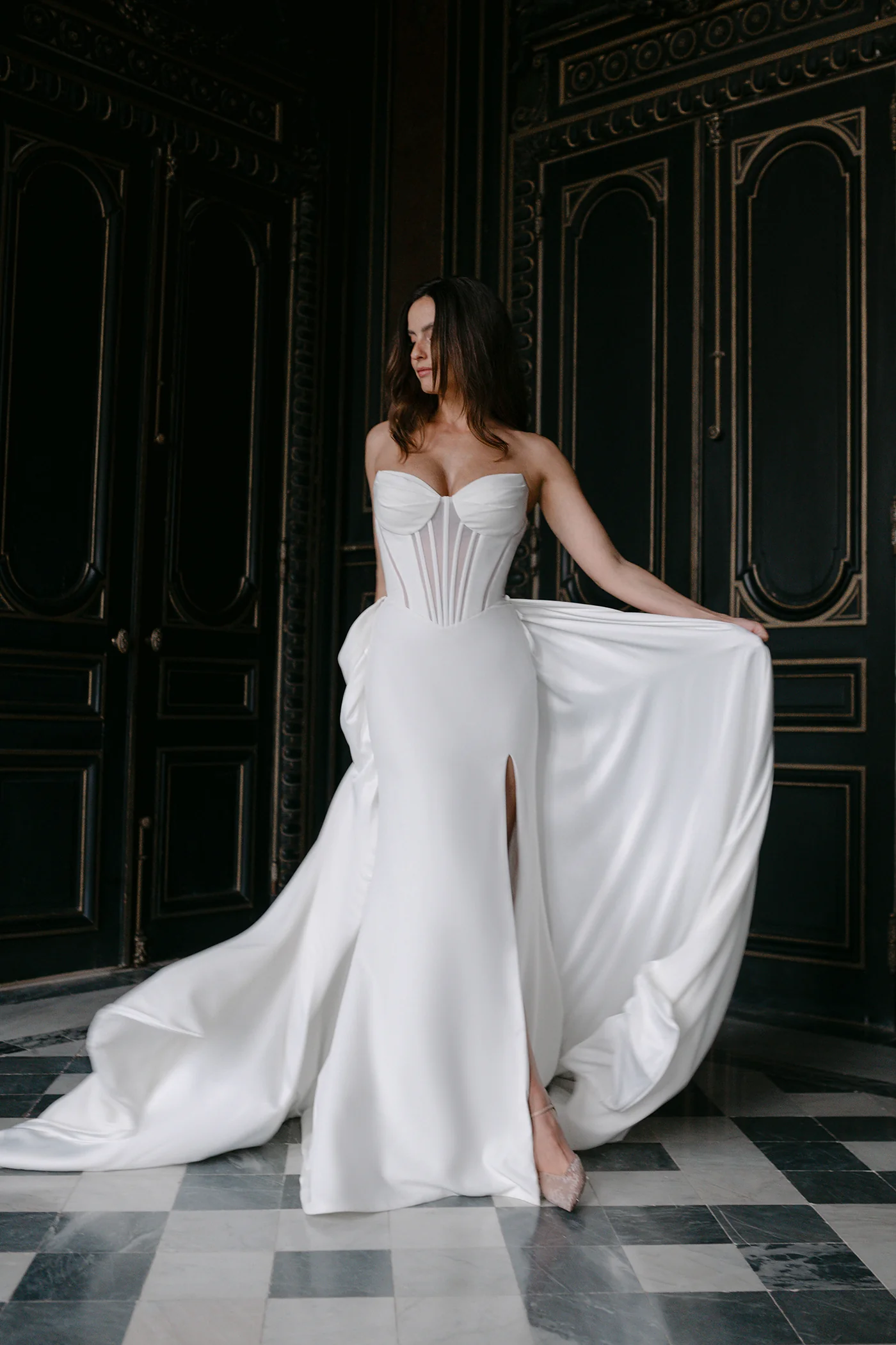 Abella bridal gown, style E554 — Paxson