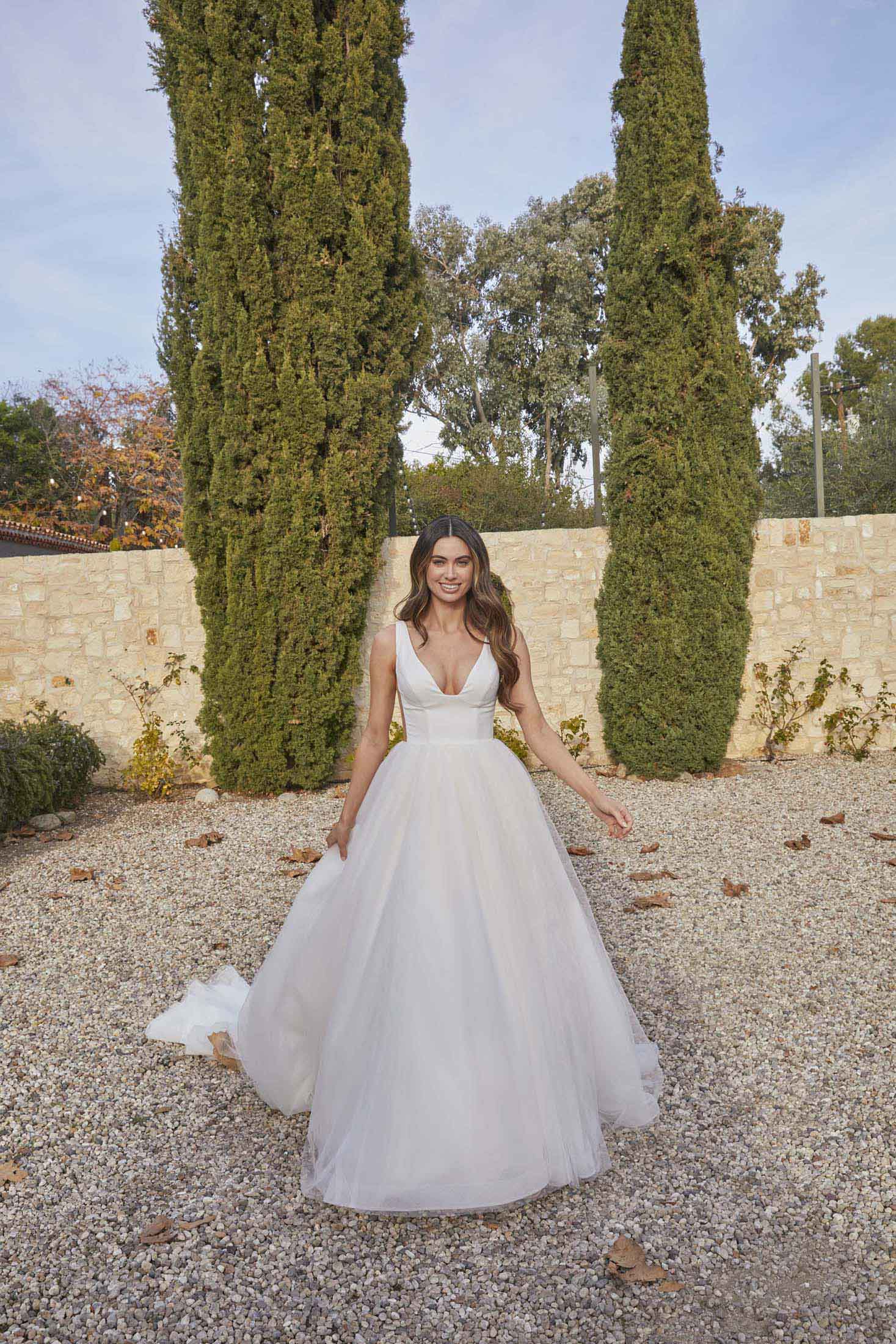 Serene bridal gown, style Leona