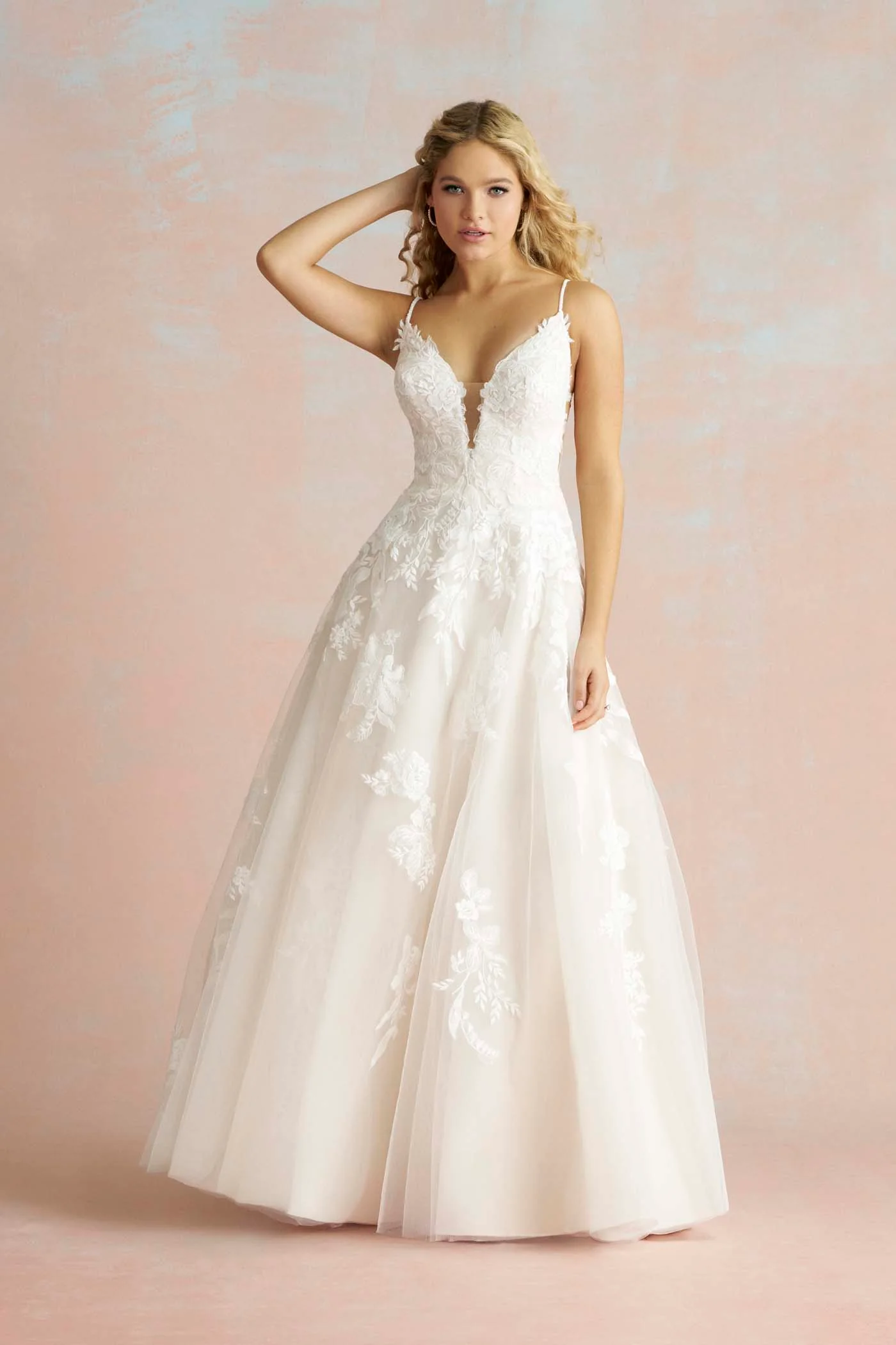 Allure Romance bridal gown, style R3855