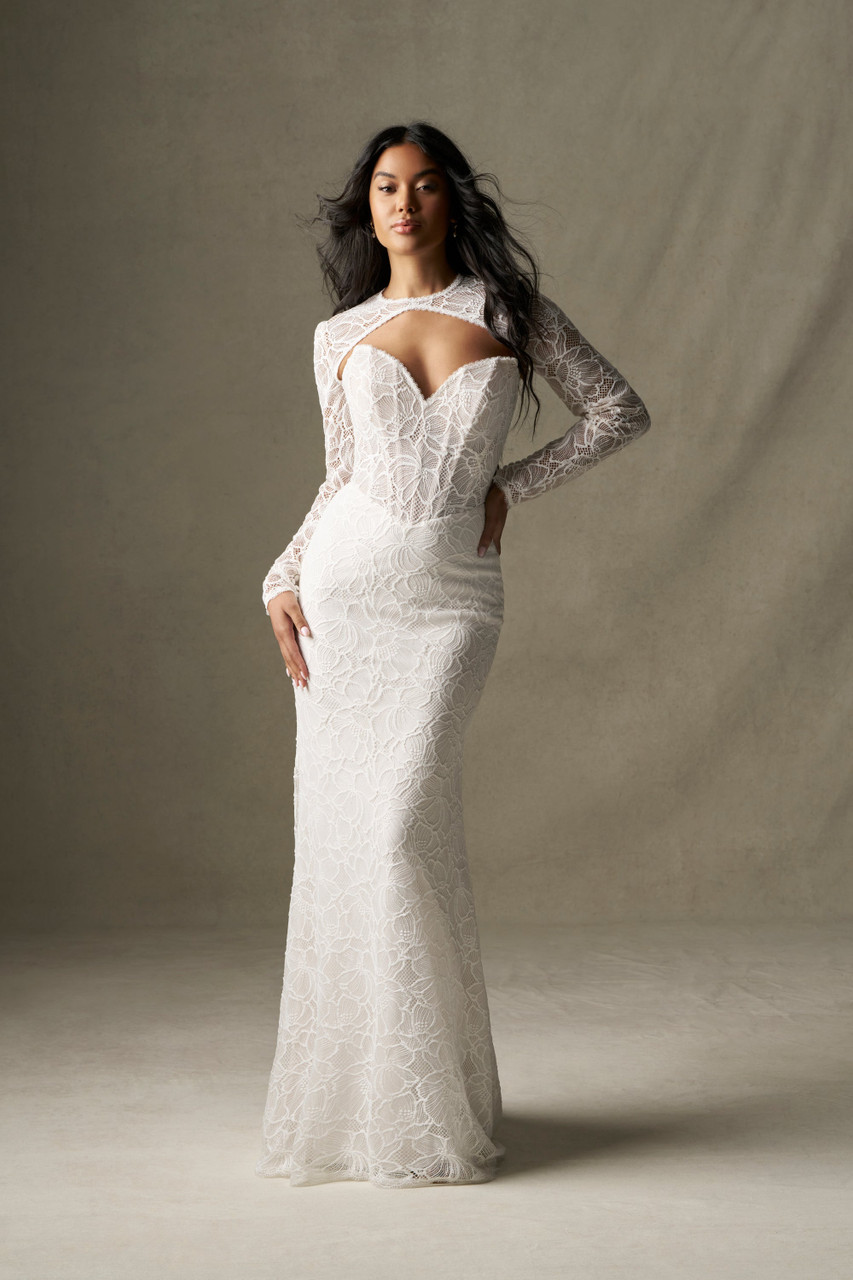 Wilderly bridal gown, style F401