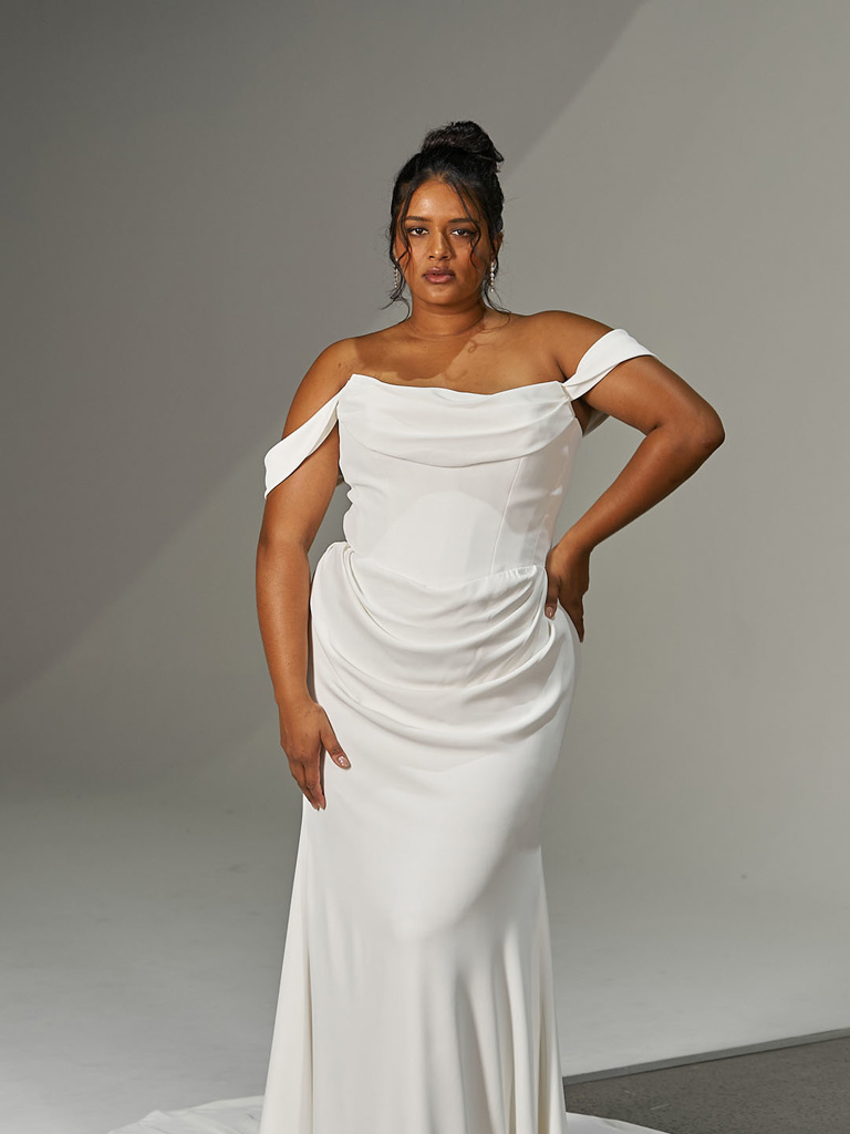 Evie Young bridal gown, style Loren - clean
