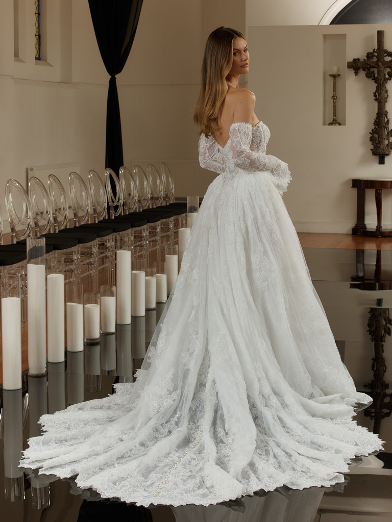 Evie Young bridal gown, style EY790LNLTNP — Lana LNLTNP